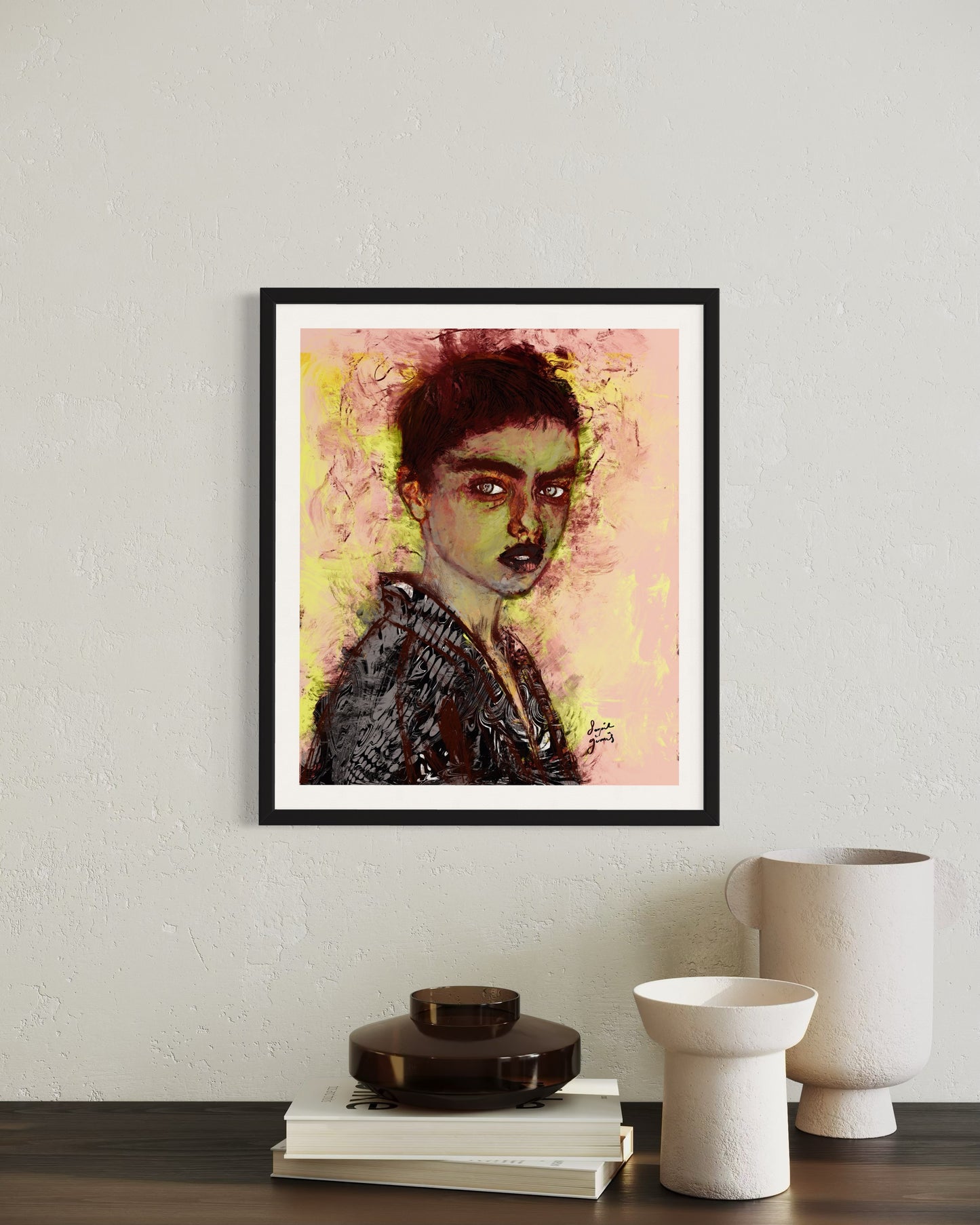 Shorthair - Original Digital Artwork - Fine art Archival Pigment Print- Limited Edition 47x56cm