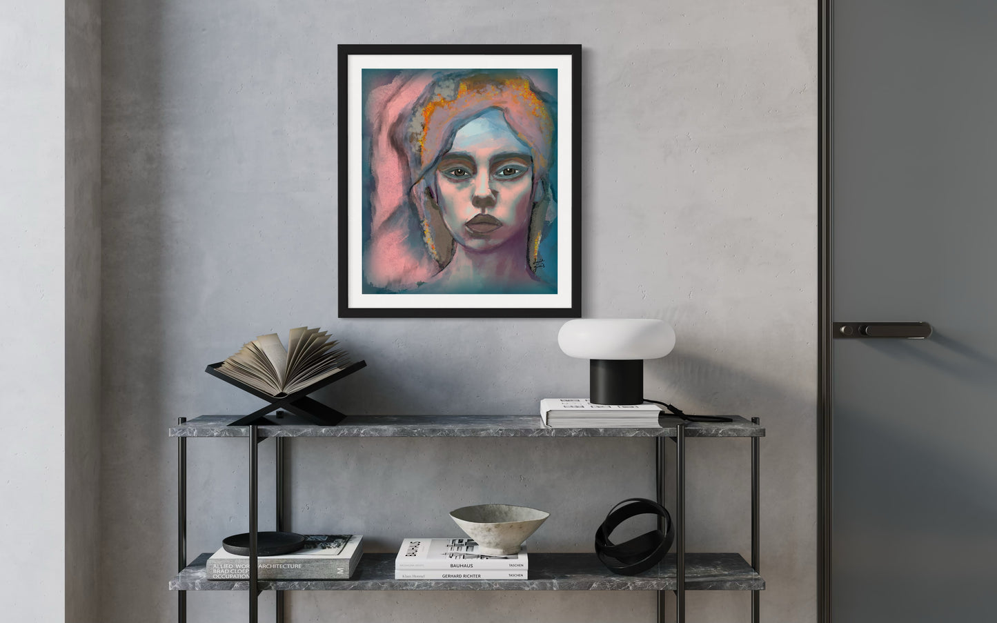 PinkDream - Original Digital Artwork - Fine art Archival Pigment Print- Limited Edition 43x49cm