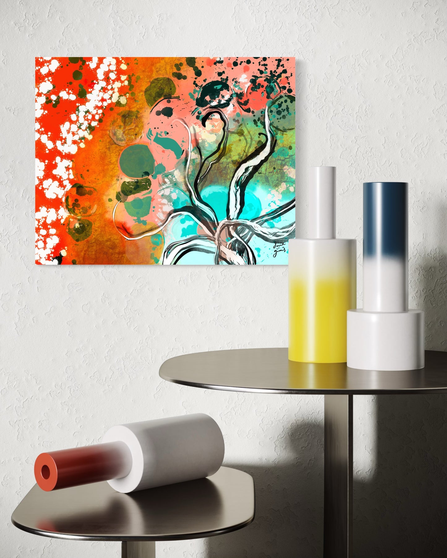 Tree of Life- Original Digital Artwork - Fine Art Diasec Print- Limited Edition 50x40cm