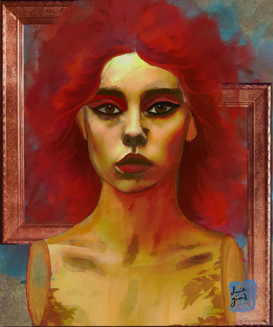 Unchained - Original Digital Artwork - Fine Art Diasec Print- Limited Edition 80x96cm