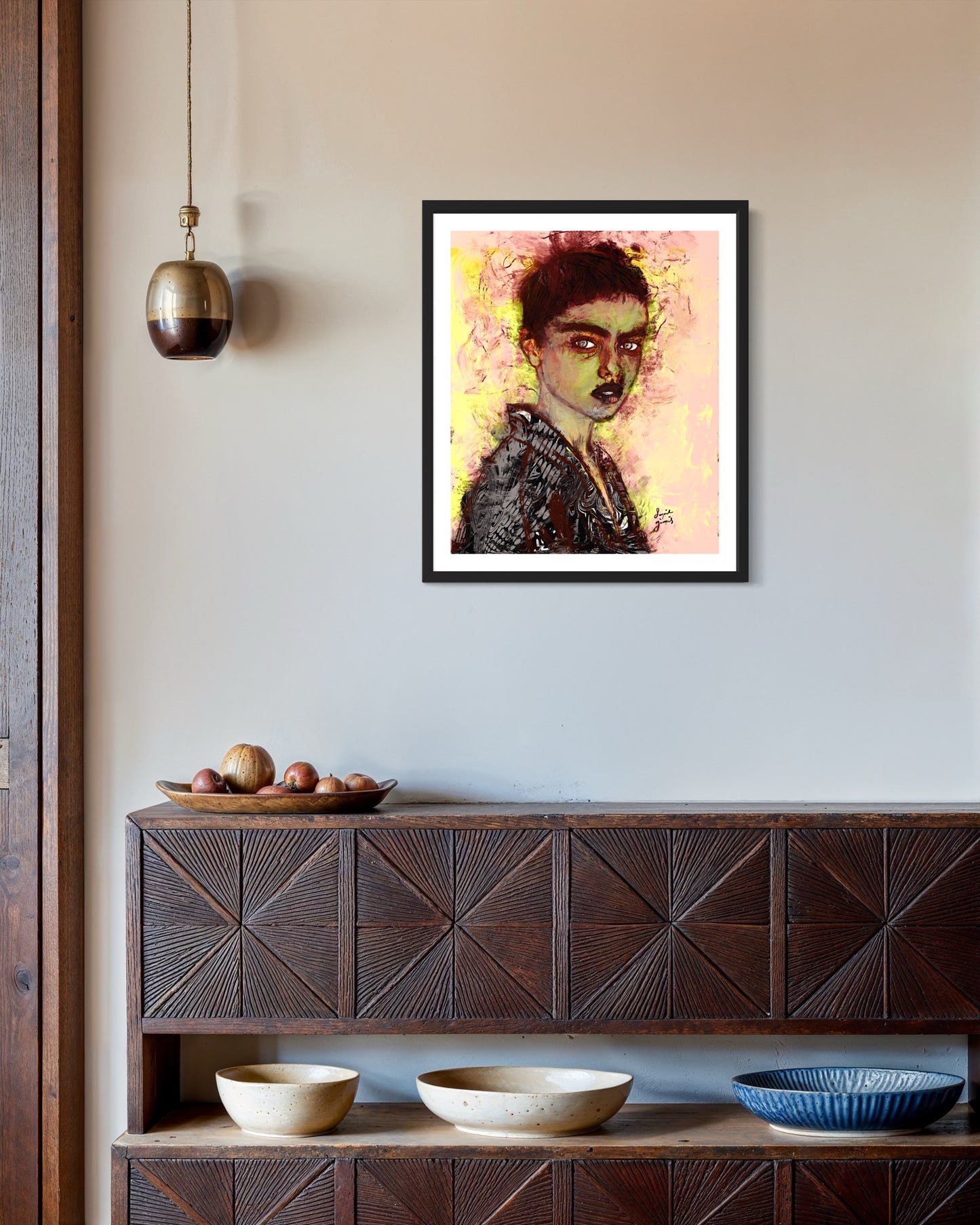 Shorthair - Original Digital Artwork - Fine art Archival Pigment Print- Limited Edition 47x56cm