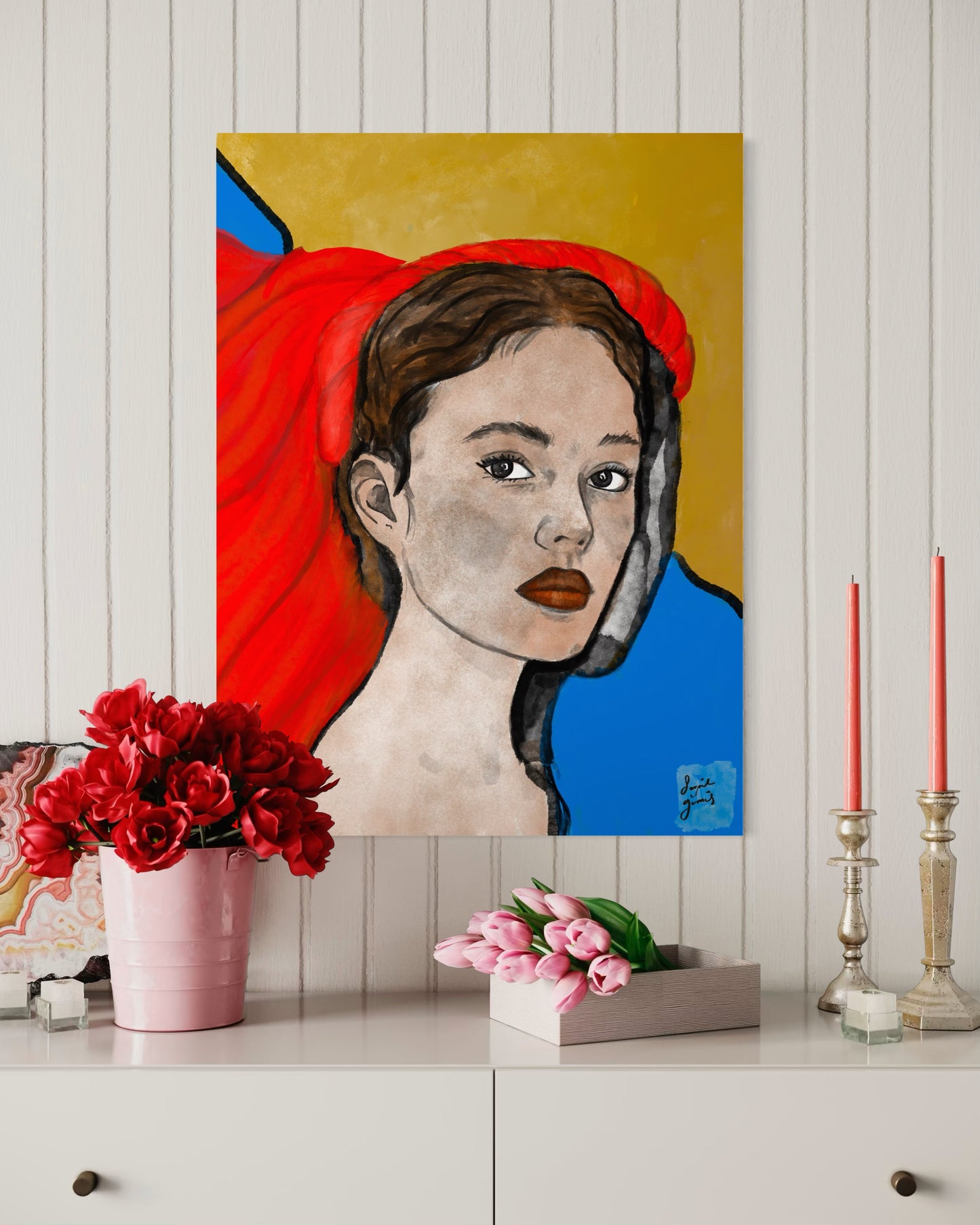 Al Yazmalı- Original Digital Artwork - Fine Art Diasec Print- Limited Edition 75x100cm