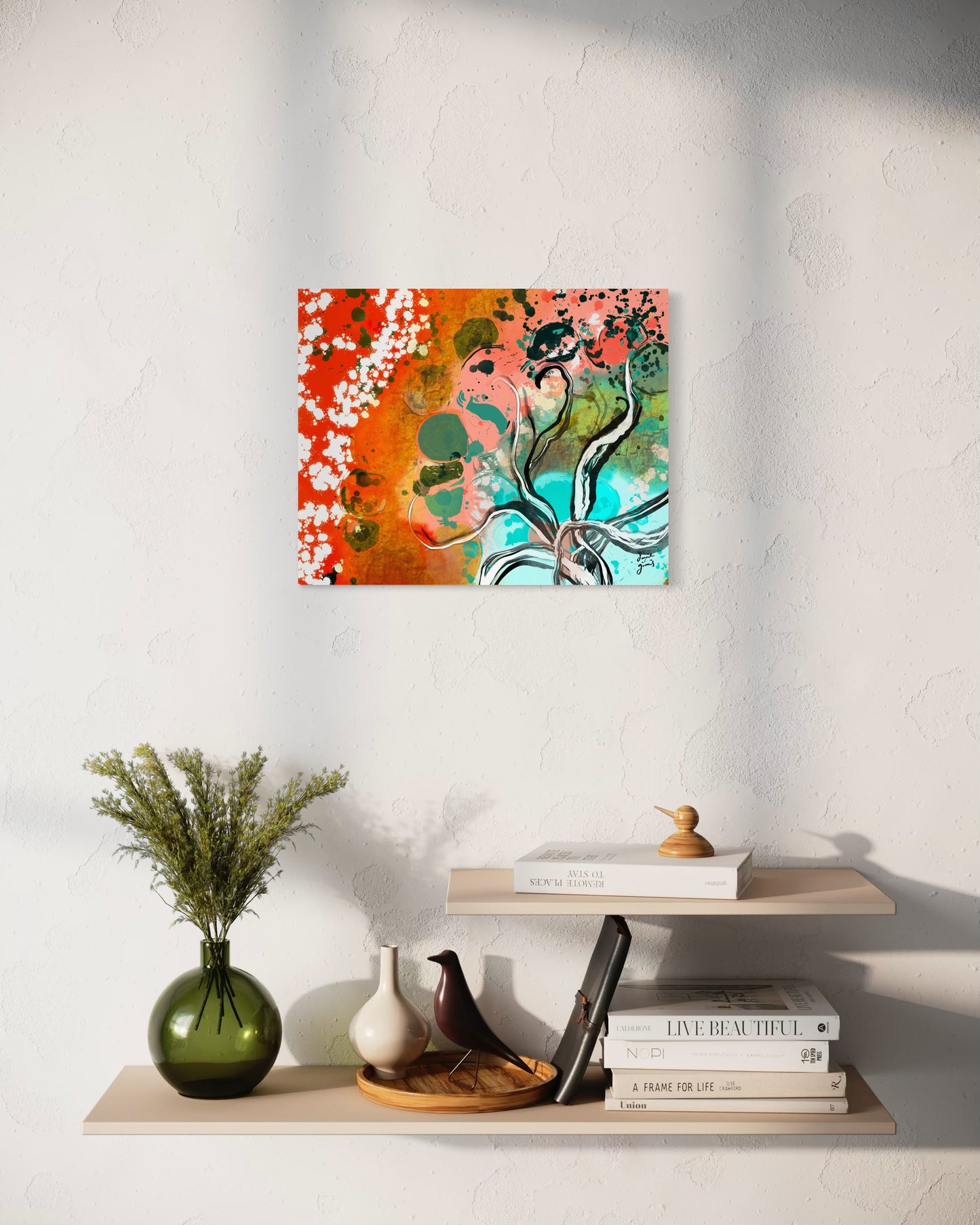 Tree of Life- Original Digital Artwork - Fine Art Diasec Print- Limited Edition 50x40cm