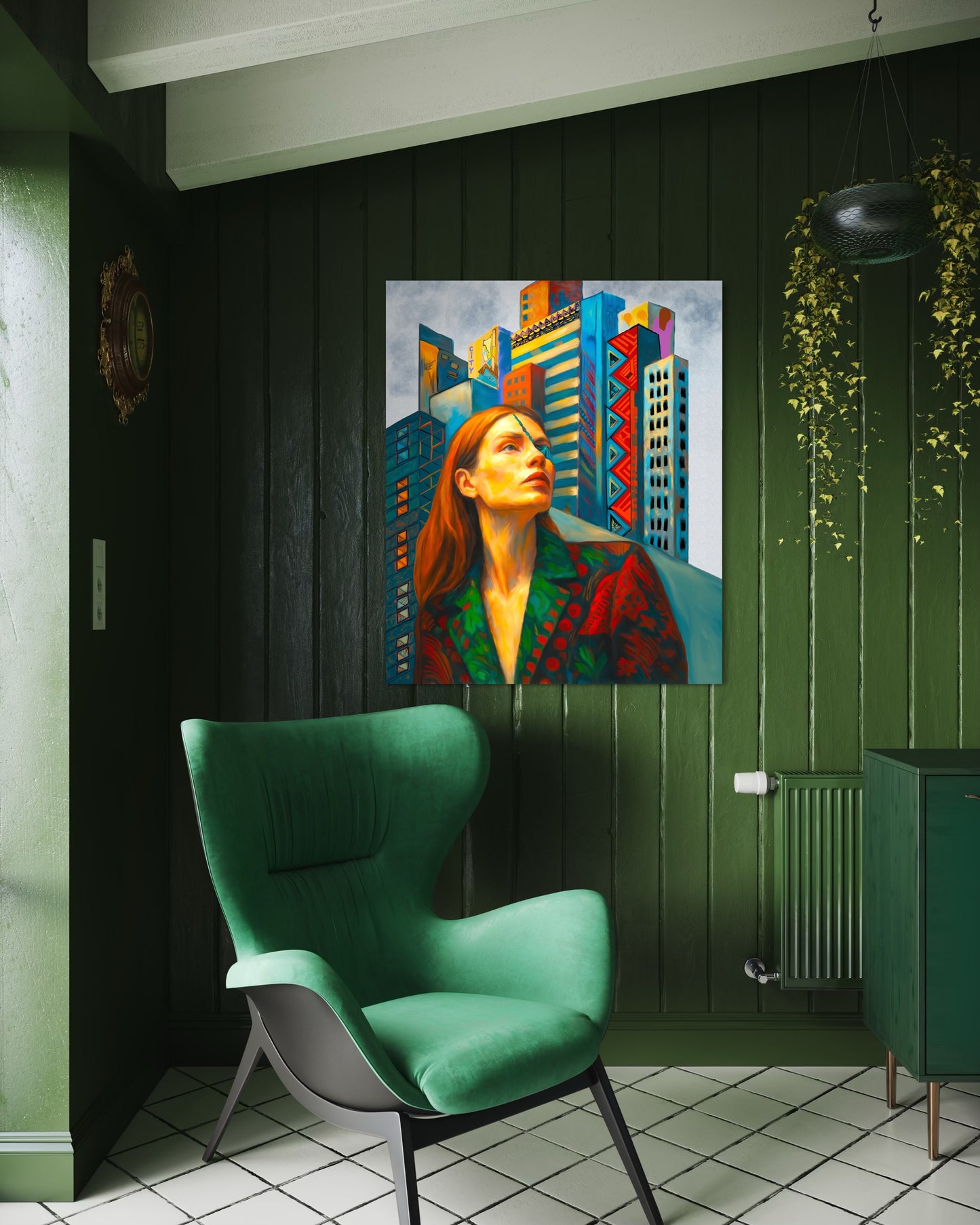 City Lights 2 - Original Digital Artwork - Fine Art Print- Limited Edition 60x72cm